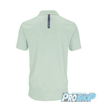 Polo CCM Hockey Golf Fitted Adulte (vert menthe)
