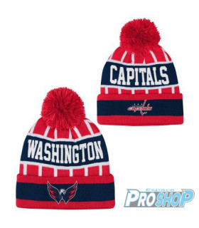 Bonnet NHL ENFANT Go Fast Cuffed Knit pompon Washington Capitals