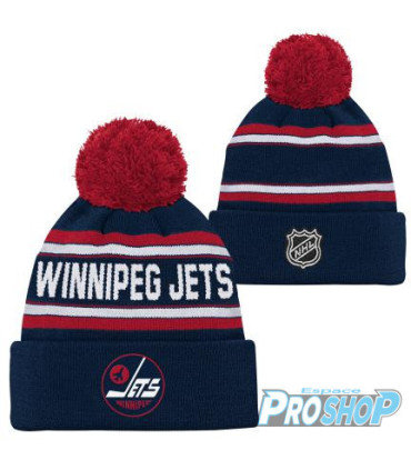 Bonnet NHL ENFANT Third Jacquard pompon Winnipeg Jets