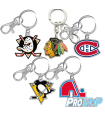 Porte clés Métal, logo NHL
