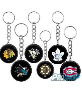 Porte clés Palet, logo NHL