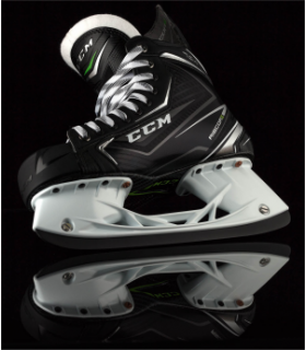 Patins à Glace Look Hockey H100 Adulte OXELO