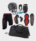 Kit de protections roller hockey